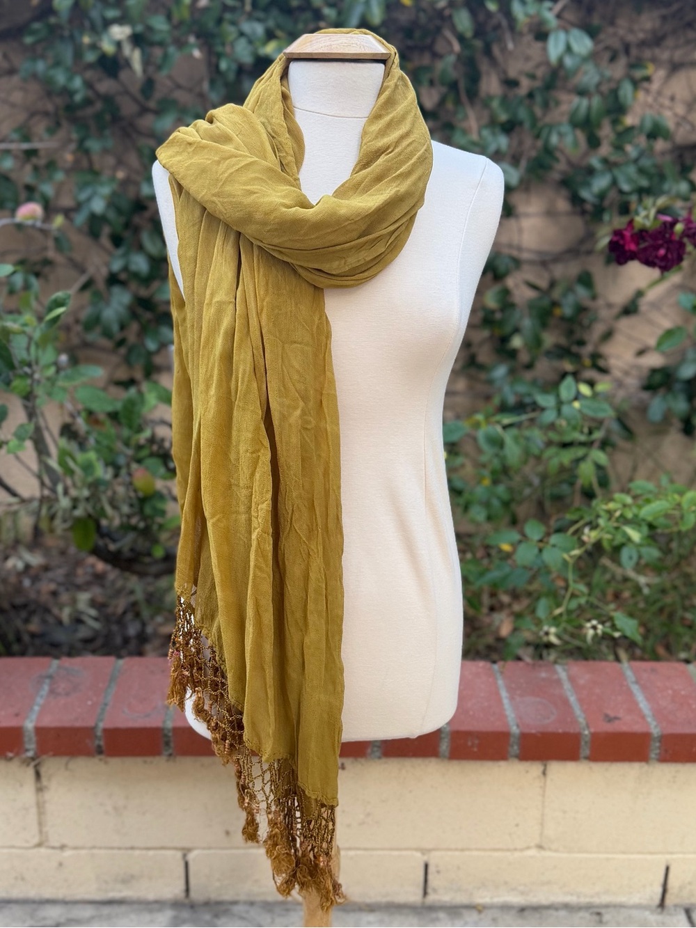 Cream Floral Embroidered Boho Tunic Top